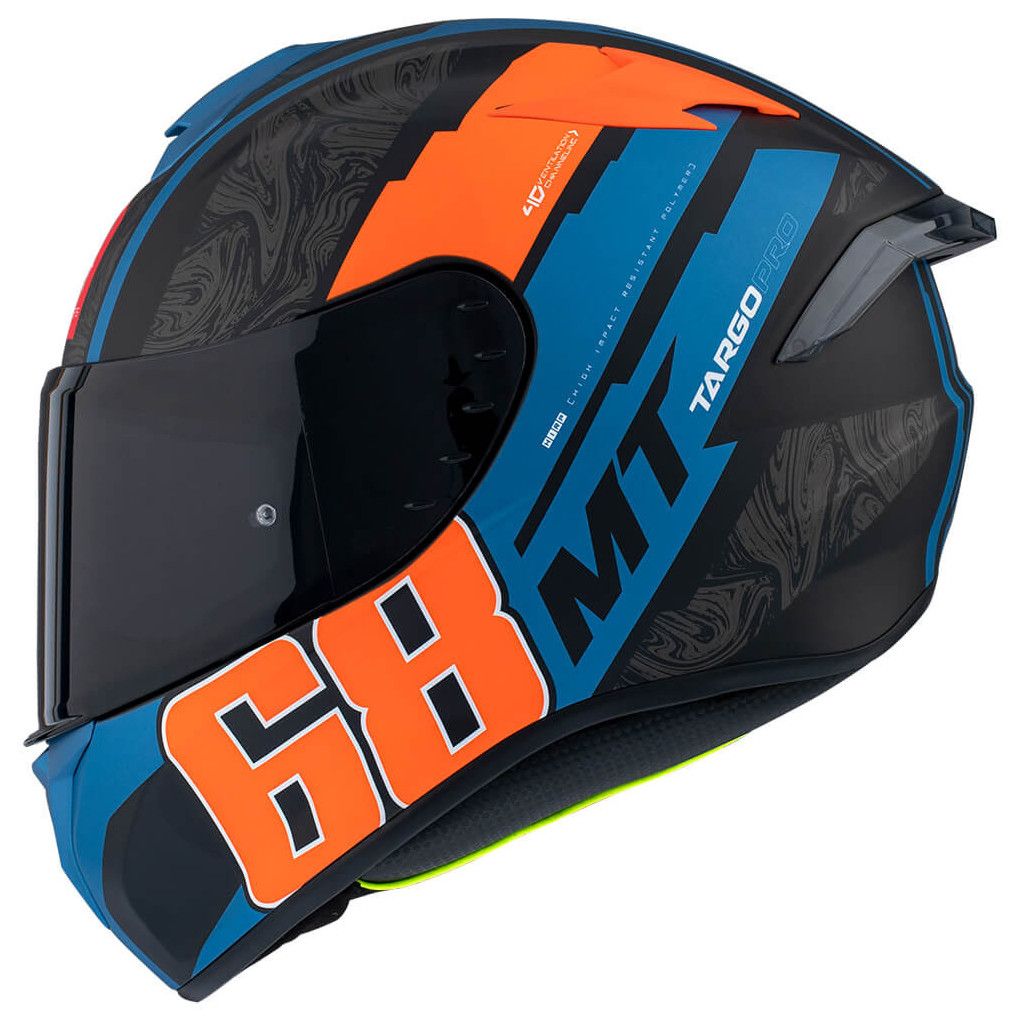 Casco Moto Casco Mt Targo Pro Welcome Ce U - Imagen 3 de 4